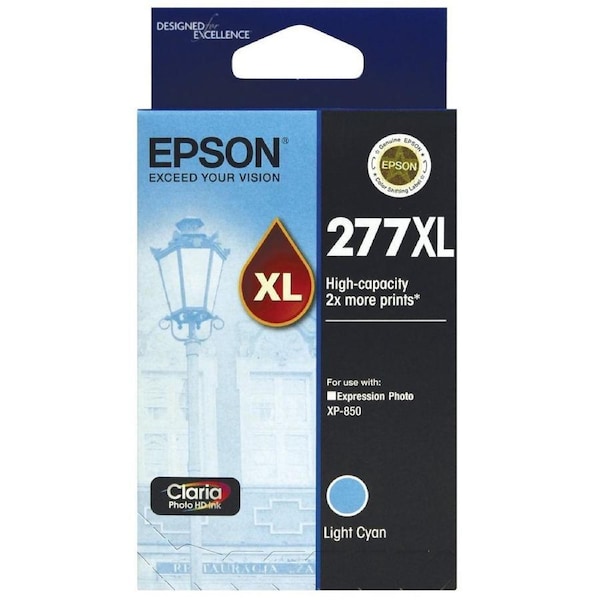 Original Epson 277XL Light Cyan Ink Cartridge XP-850 XP-950 T278592