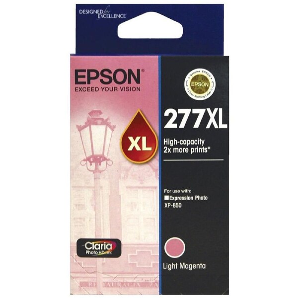 Original Epson 277XL Light Magenta Ink Cartridge XP-850 XP-950 T278692