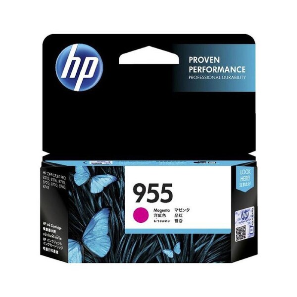 Original HP 955 Magenta Ink Cartridge Toner OfficeJet Pro L0S54AA