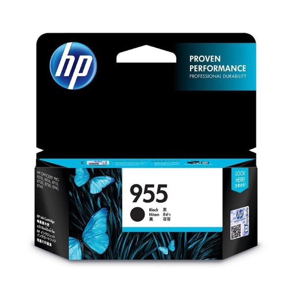Original HP 955 Black Ink Cartridge Toner OfficeJet Pro L0S60AA