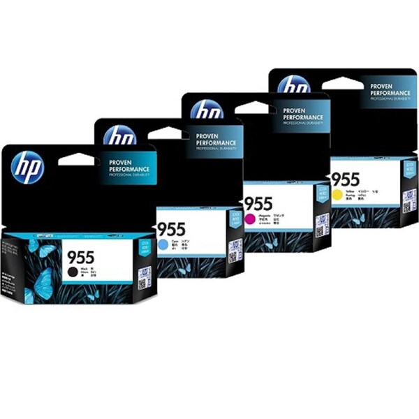 HP 955 4 Colours Ink Cartridge Value Pack Toner OfficeJet Pro