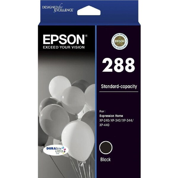 Epson 288 Black ink Cartridge Toner XP-240 XP-340 XP-344 XP-440 T305192