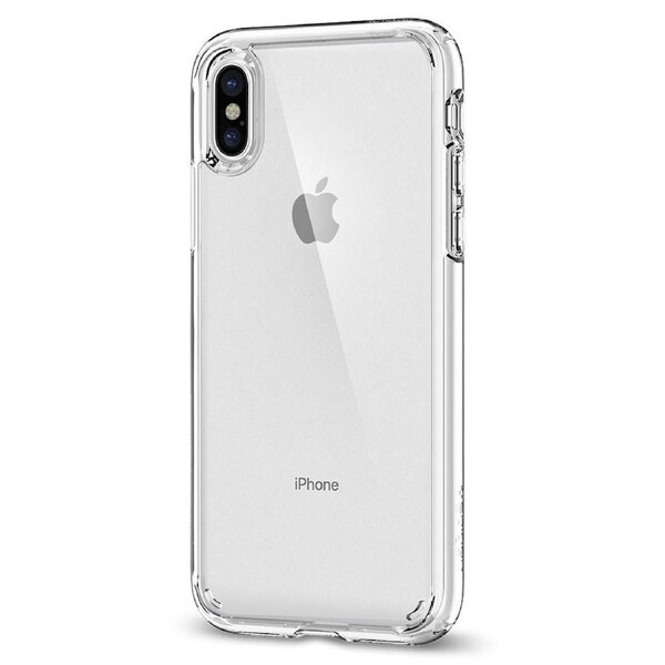 Apple iPhone Xs Max Tpu Slim transparent crystal clear bumper cushion back case cover