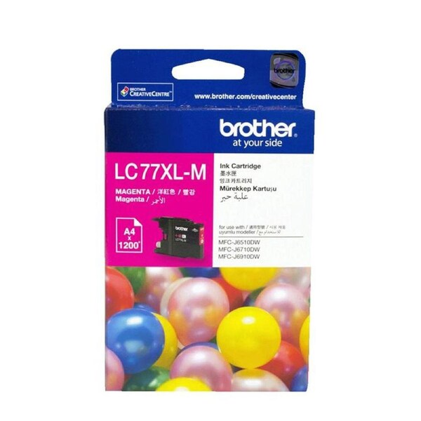 Original Brother LC77XLM MAGENTA Ink Cartridge Toner LC77XL-M