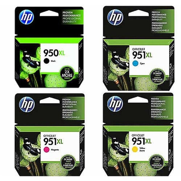 HP 950XL 951XL 4 Colours Value Pack Ink Cartridge