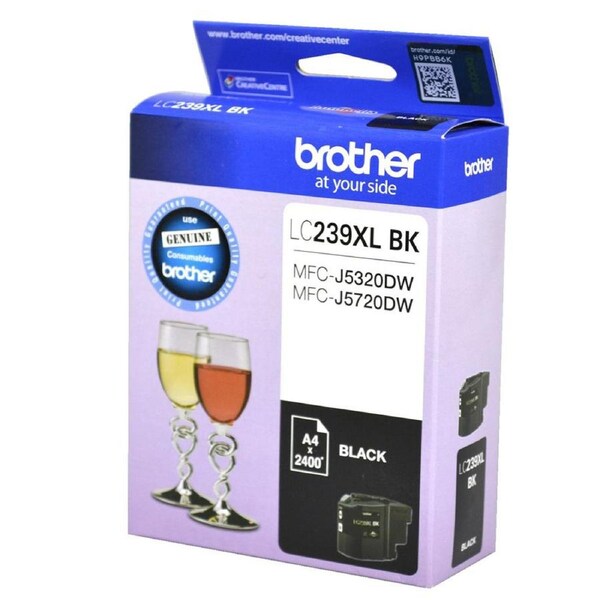 Original Brother LC239XLBK LC-239XL BLACK Ink Cartridge Toner
