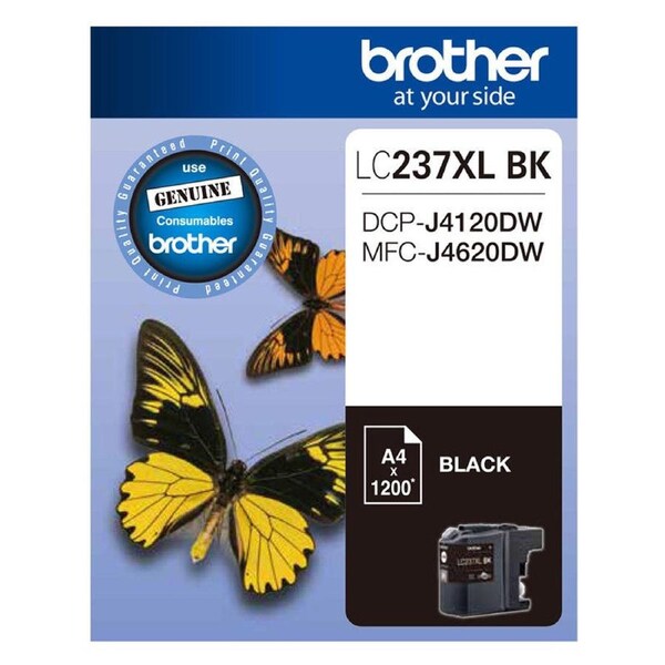 Original Brother LC237XLBK LC-237XL BLACK Ink Cartridge Toner