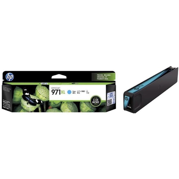 Original HP 971XL Cyan Ink Cartridge Toner CN626AA Officejet Pro