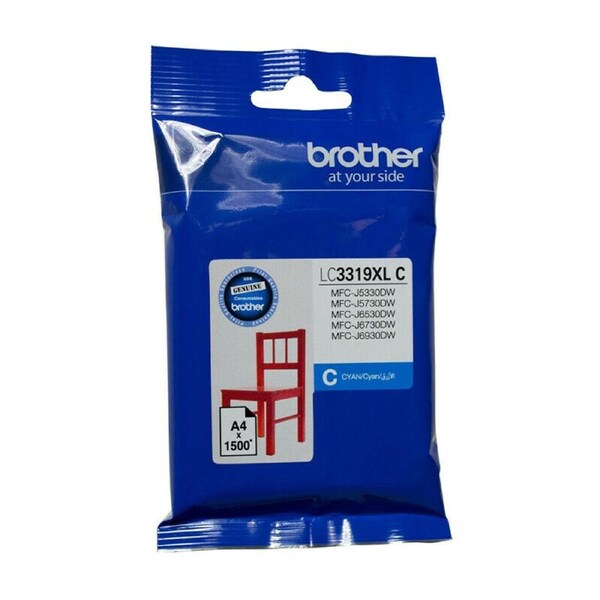 Brother LC3319XL C Cyan Ink Cartridge Toner