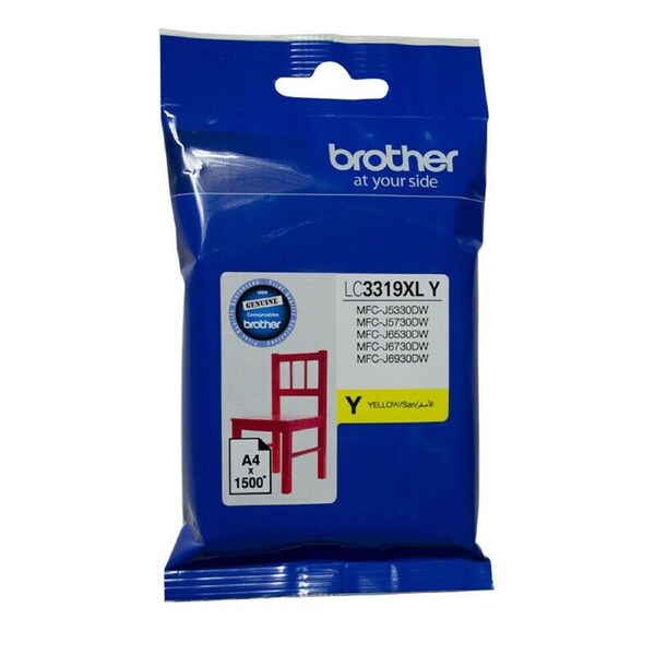 Brother LC3319XL Y Yellow Ink Cartridge Toner