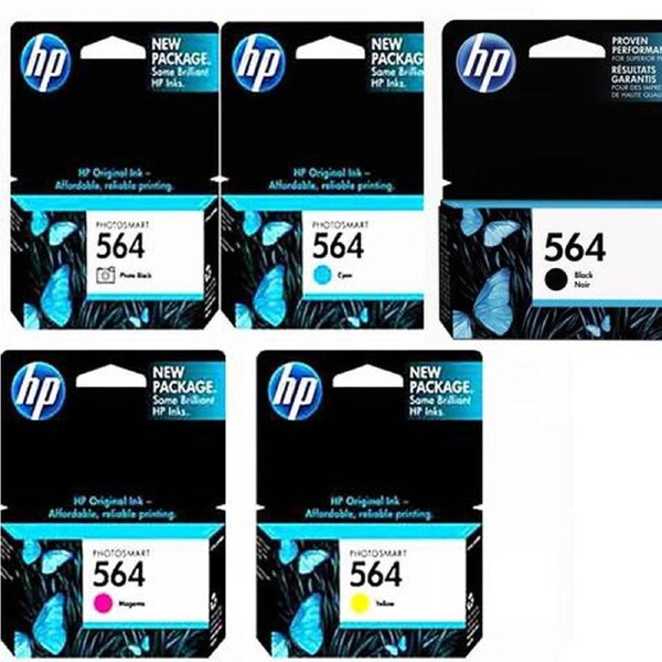 HP 564 5 Colours Value Pack Ink Cartridge Toner
