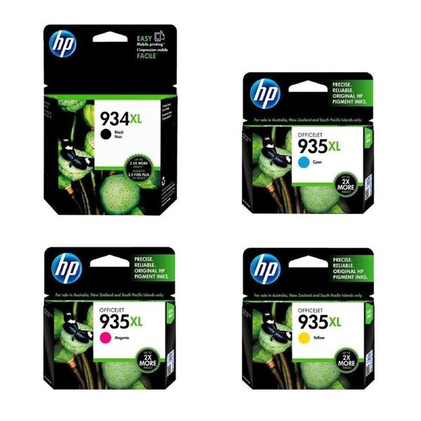 HP 935XL 934XL 4 Colours Value Pack Ink Cartridge Toner