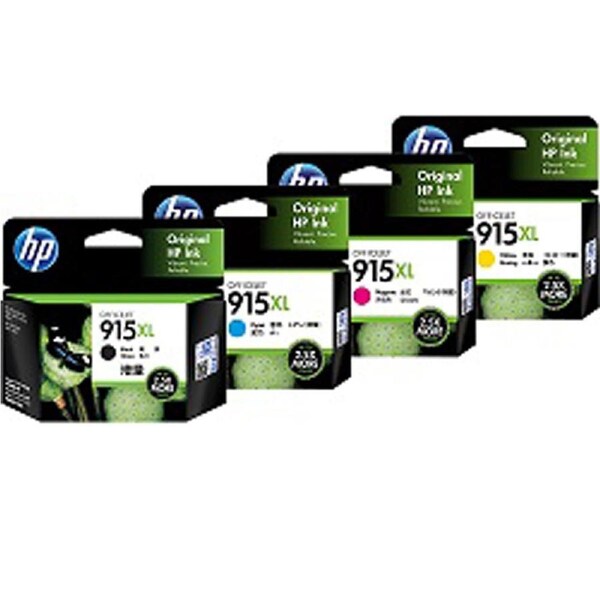 HP 915XL 4 Colours Value Pack Ink Cartridge Toner Officejet