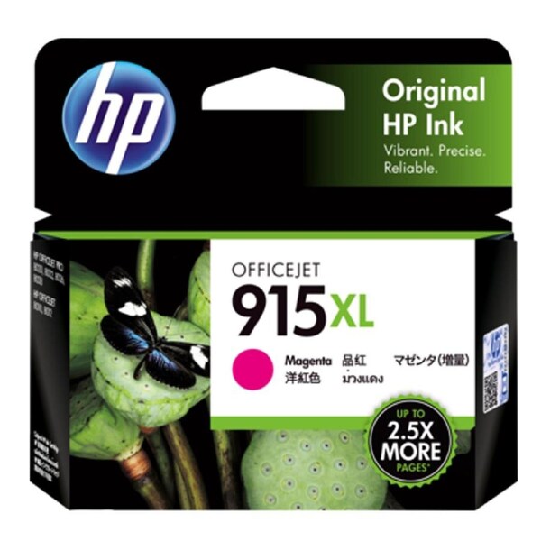 Original HP 915XL Magenta Ink Cartridge Toner Officejet 3YM20AA