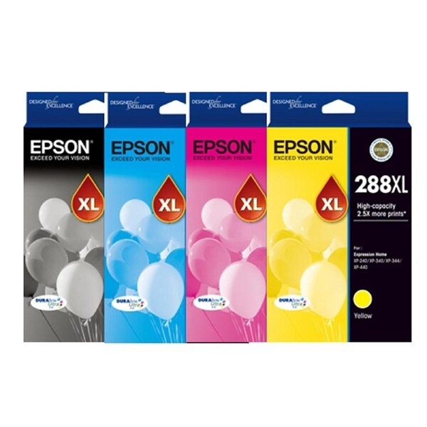 Epson 288XL 4 Color Ink Value Pack Cartridge
