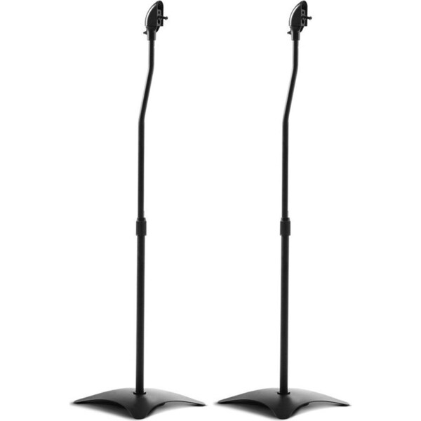 112CM Surround Sound Speaker Stand - Black - Set of 2