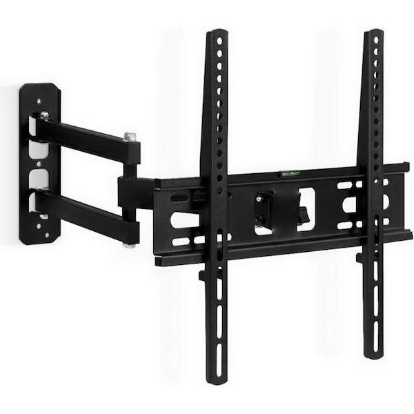 Slim TV Full Motion Wall Mount Bracket 23 - 55 inch - Black