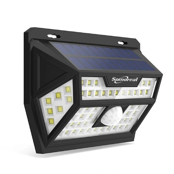 Somoreal Solar PIR Motion Sensor Waterproof 62 LED Garden Wall Lamp Light SM-OLT10
