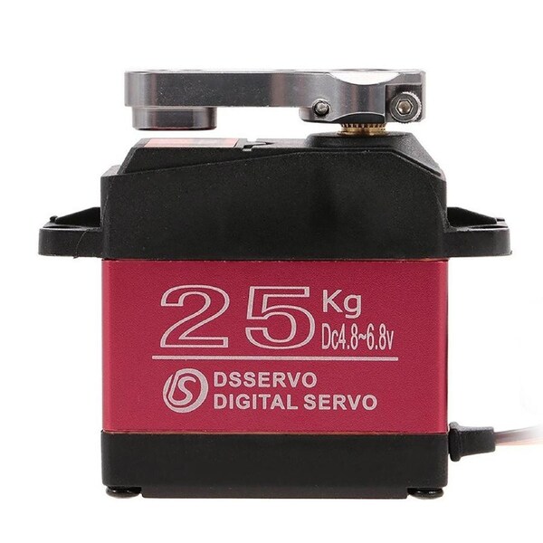 DSSERVO 25KG Metal Gear High Torque Waterproof Digital Servo for RC Airplane Car DS3225