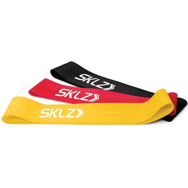 3pc SKLZ Mini Resistance Bands Strength Training Gym Glute Light/Medium/Heavy