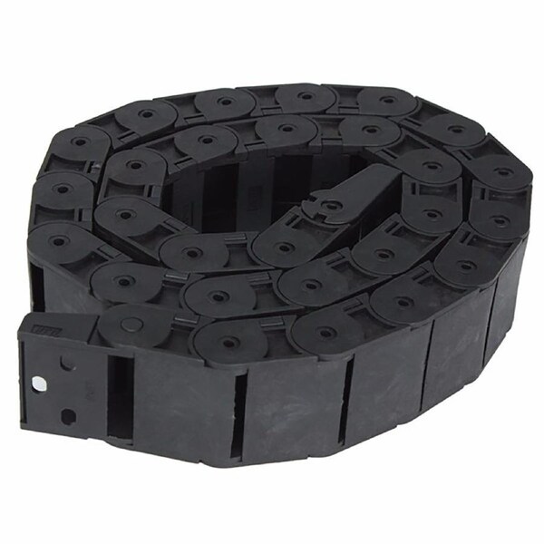 18mmx37mm 1M Long R38 Plastic Nylon Towline Carrier Cable Drag Chain Wire CNC