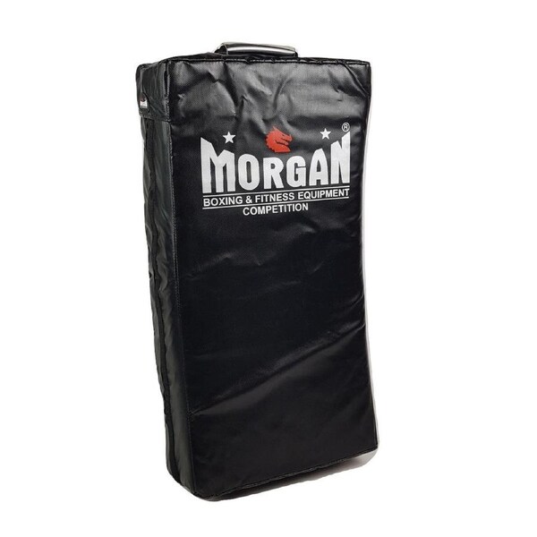 MORGAN Competition Heavy Duty Multi Handle Curved Strike & Hit Shield [Black]