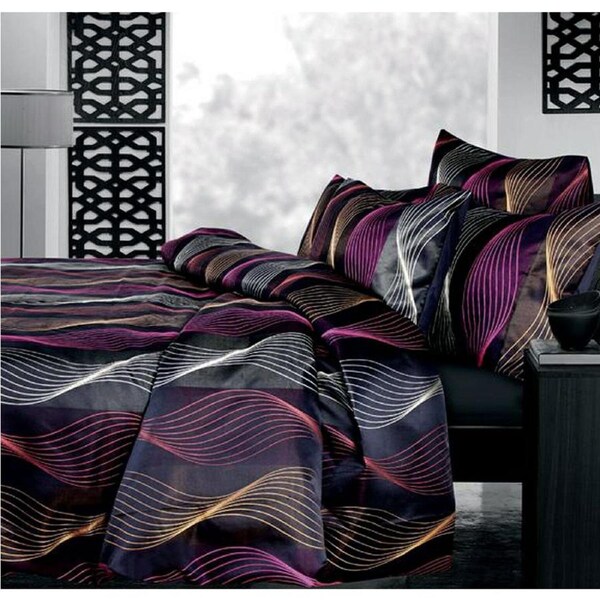 Airwave Multi Jacquard Quilt Cover Set Single