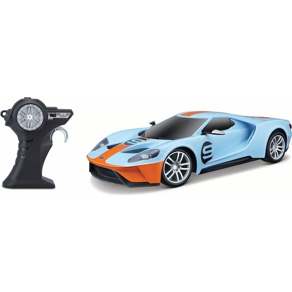 Maisto Tech 1:24 RC Car 2019 Ford GT Heritage 2.4Ghz & USB w/Remote Kids Toy 5y+