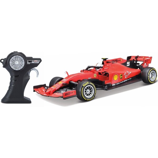 Maisto Tech 1:24 RC Car F1 2019 Ferrari SF90 2.4Ghz & USB Assorted w/ Remote 5y+