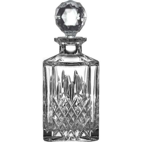 Royal Doulton Highclere Premium Crystal Square Spirit Decanter - 800ml