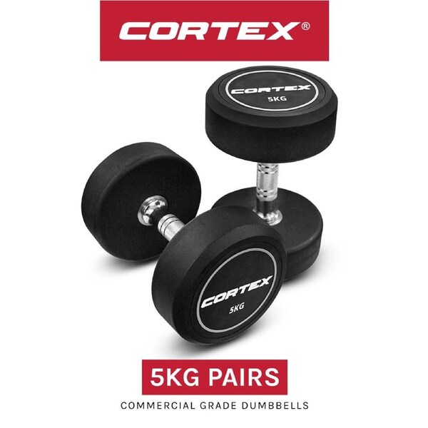 CORTEX Pro-Fixed Dumbbell 5kg (Pair)