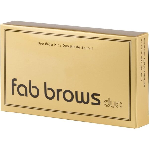 Fab Brows Duo Eyebrow Kit - Dark Brown / Chocolate