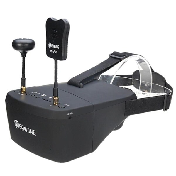 Eachine EV800D 5.8G 40CH FPV RC Camera Racing Drone Goggles 5'' HD DVR LCD Video