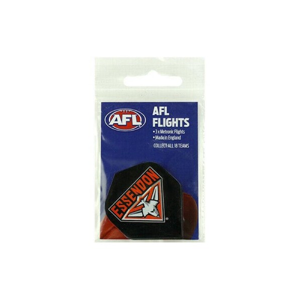 AFL Replacement Dart Flights Set Of 3 - Essendon Bombers - Darts