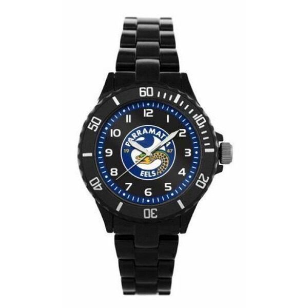 NRL Kids Ladies Watch - Parramatta Eels - Star Series - Gift Boxed - Water Proof