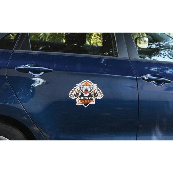 NRL Mega Decal - West Tigers - Car Sticker 250mm