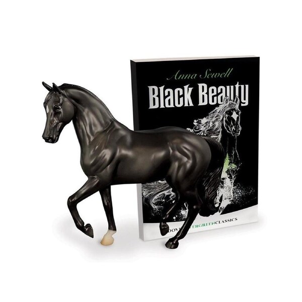 Breyer Horses Black Beauty - Horse and Book Set Freedom 1:12 Scale 6178