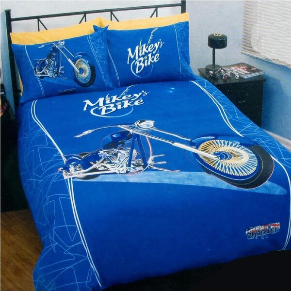 Mikey's Bike Quilt Cover Set Single