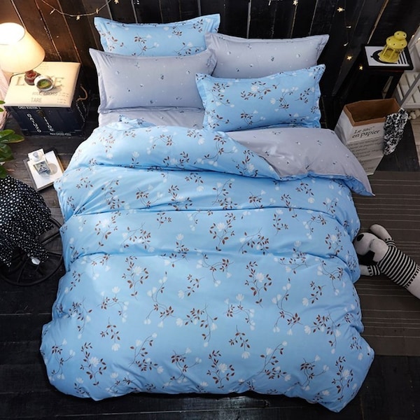 Artistic Queen Size Quilt/Doona/Duvet Cover Set M318