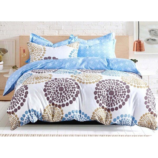 Artistic Queen Size Quilt/Doona/Duvet Cover Set M357