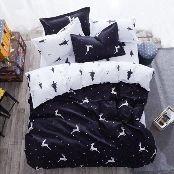 Artistic King Size Quilt/Doona/Duvet Cover Set M348