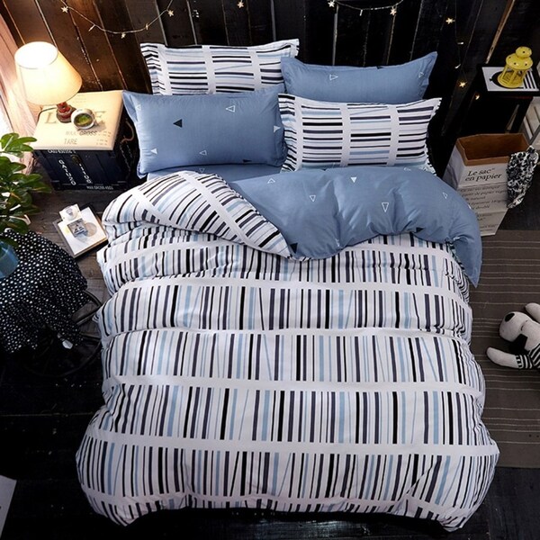 Artistic King Size Quilt/Doona/Duvet Cover Set M350