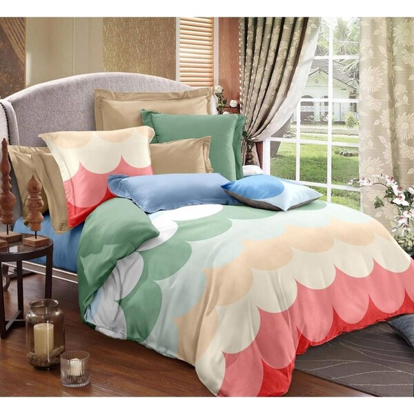 Artistic King Size Quilt/Doona/Duvet Cover Set M366