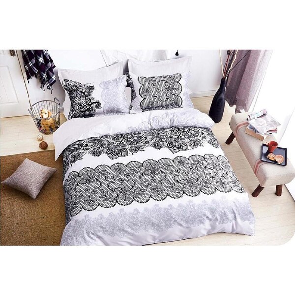 Artistic Super King Size Quilt/Doona/Duvet Cover Set M306