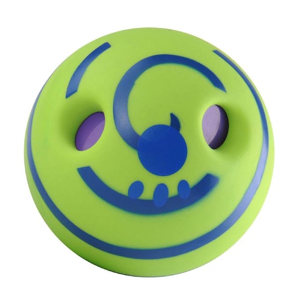 Wobble Wag Giggle Ball Dog Doggy Engoy Play Ball Rolling Shaken Rolling Shaken With Funny Sound