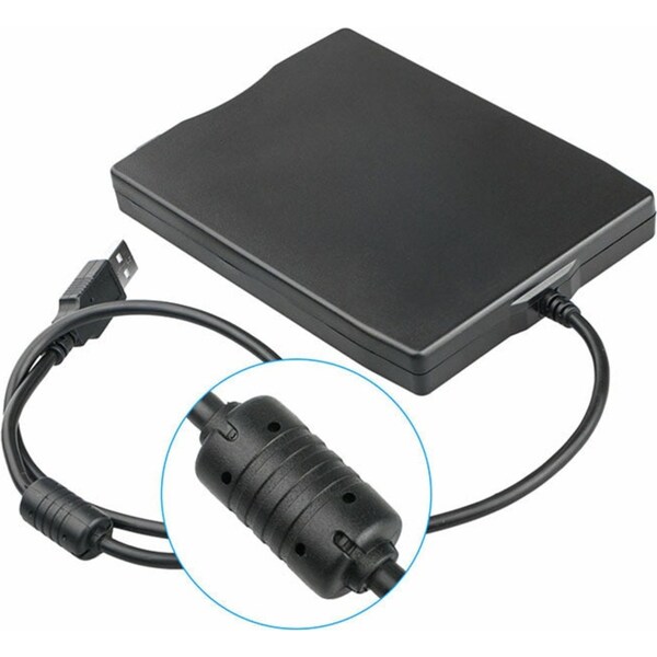 External USB floppy drive 3.5" 1.44 mb FDD