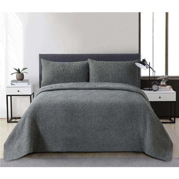 Amaya Stone Wash Bedspread Double Bed