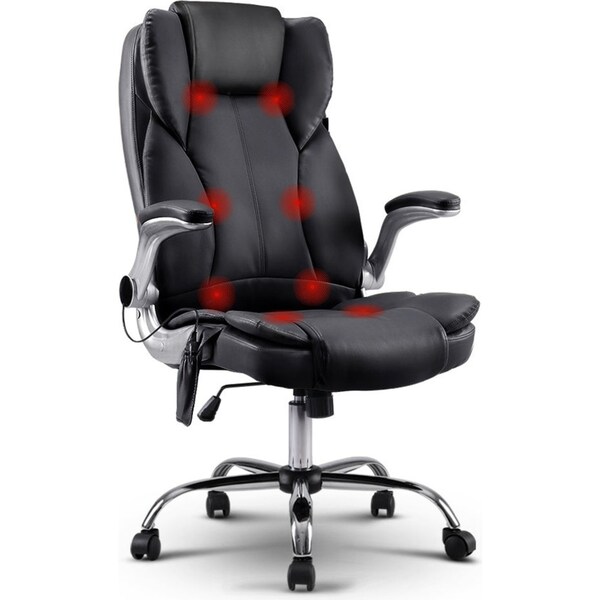 Massage and Office Computer Desk Chair - Black