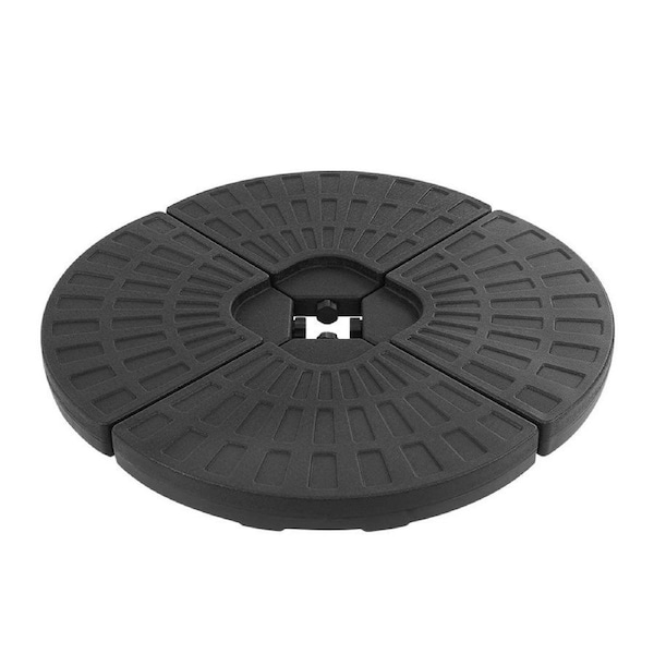 Outdoor Umbrella Pole Base Stand - Black