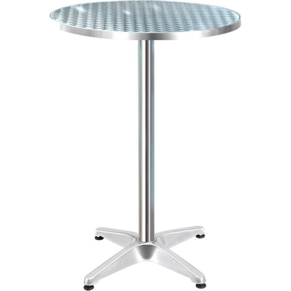Outdoor Adjustble Round Bar Table - Aluminum